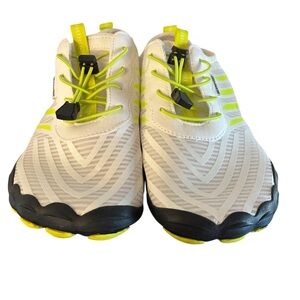 Bearefoot Drifters Barefoot Shoes White Yellow EU 43 Men 9.5–10 / Women 11